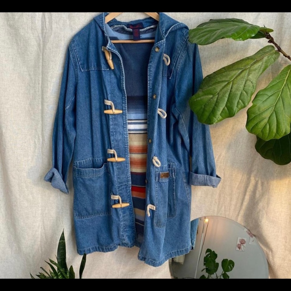 Denim &co trench coat